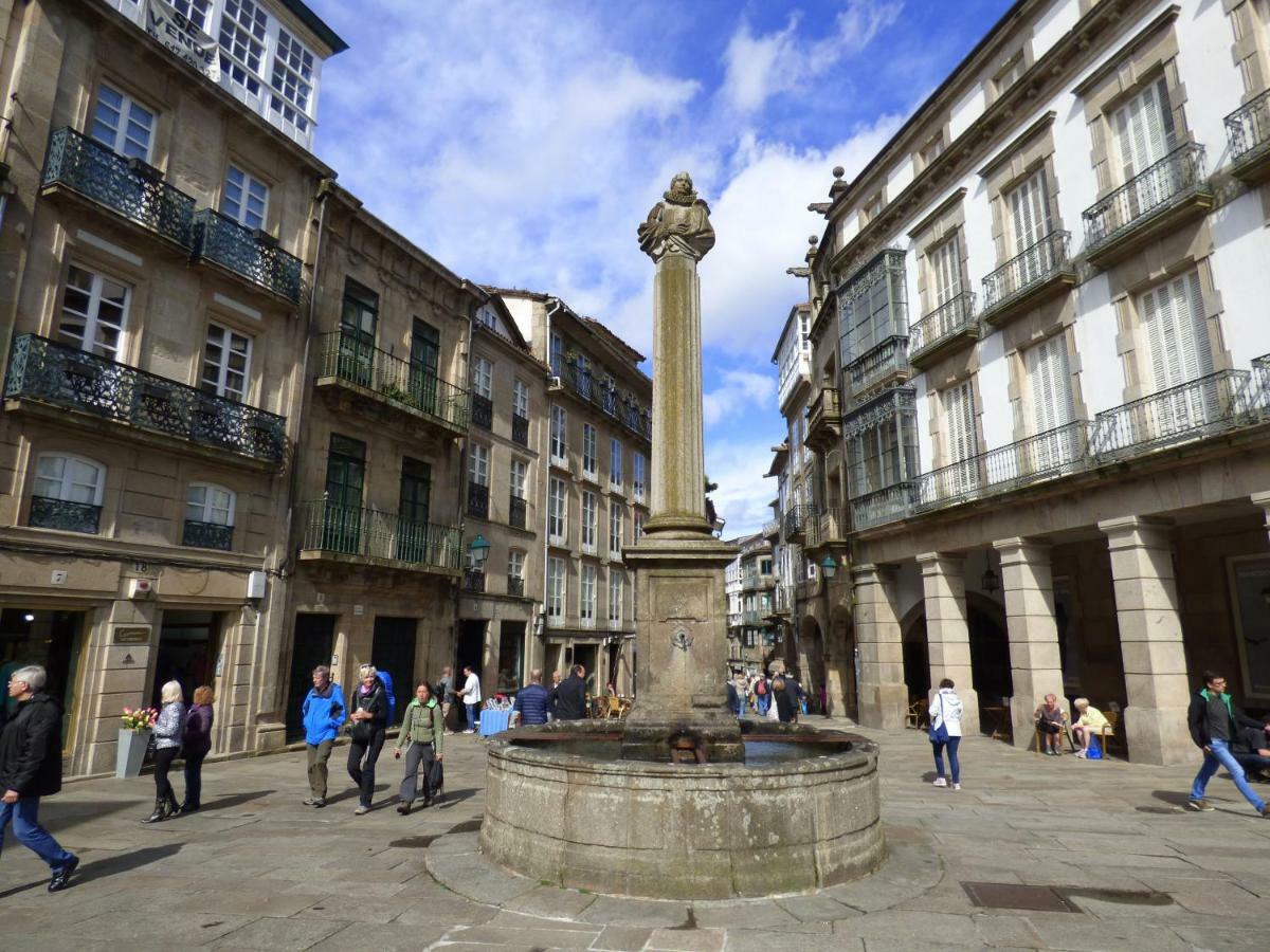 Appartement Apto. En Plaza De Cervantes à Saint-Jacques-de-Compostelle Extérieur photo